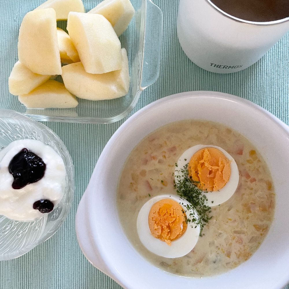 朝食 スープのすすめ 健康的 朝ごはんメニュー