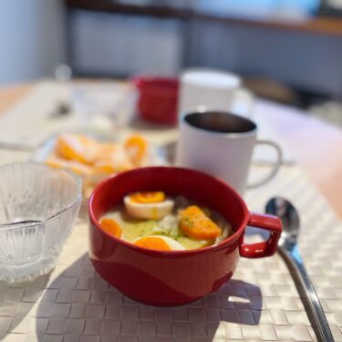 冬の朝ごはんに「朝スープのススメ」